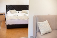 Dvokrevetni studio sa pogledom na dvorište