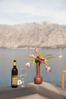 Jednosobni porodični apartman uz more sa terasom i prelijepim pogledom